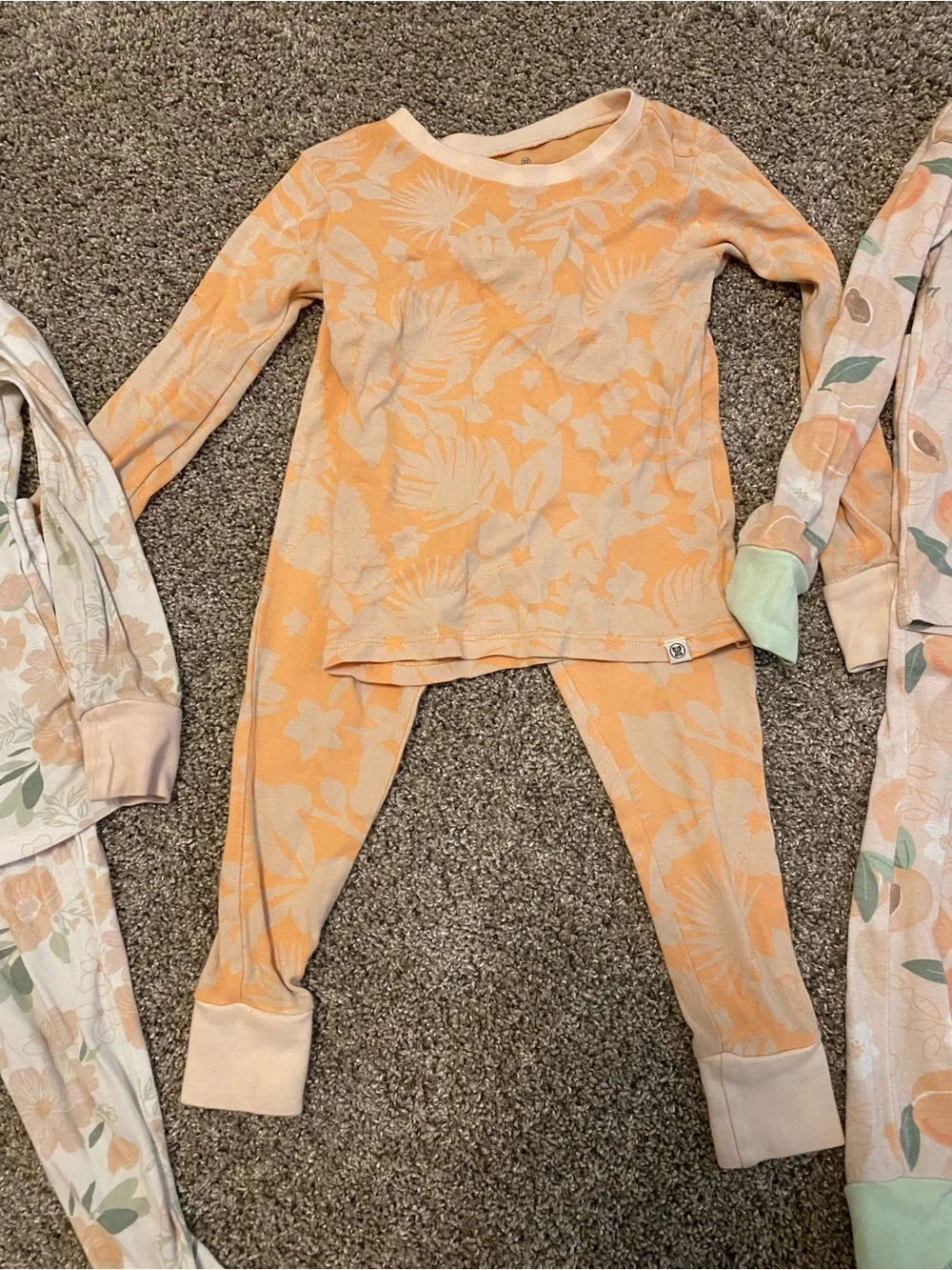 HONEST BABY CO PJ’S set of 3